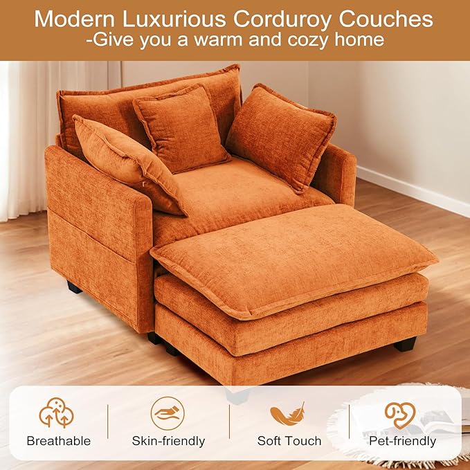 Furniliving Oversized Accent Chair - Image 7