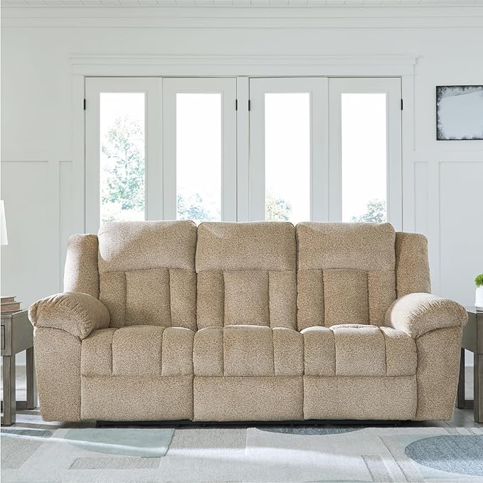 Signature Design by Ashley Tip-Off Classic Wall Hugger Power Reclining Sofa - Image 2