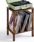 LELELINKY 2-Tier Record Player Stand by LELELINKY