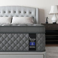 Twin Hybrid Mattress, 10 Inch Medium Mattress Euro Top by VISCOUNTESS