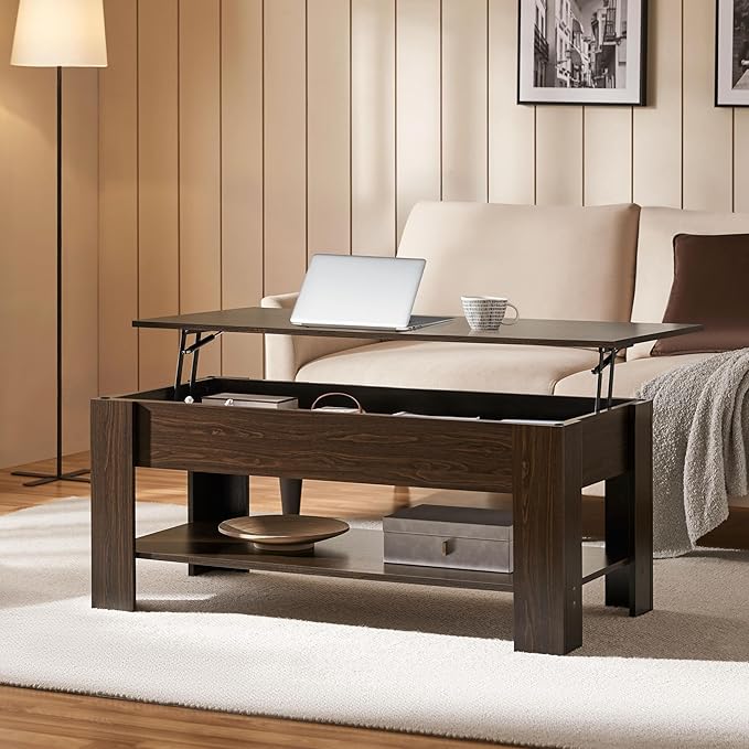 Yaheetech Lift Top Coffee Table - Image 2