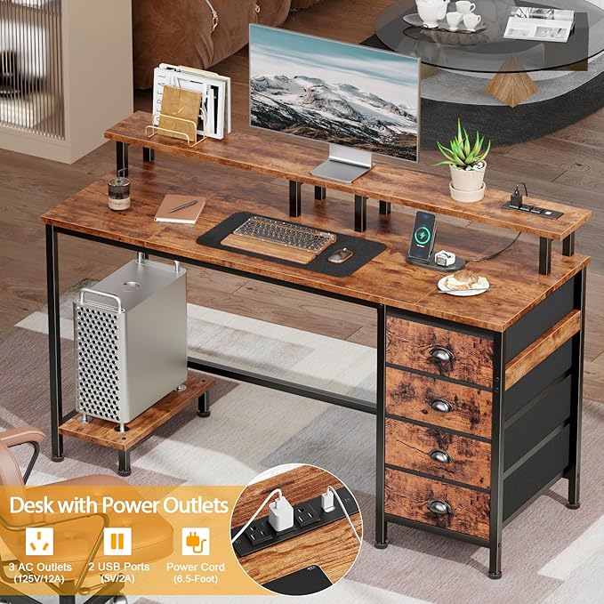 Furologee 47" Computer Desk - Image 6