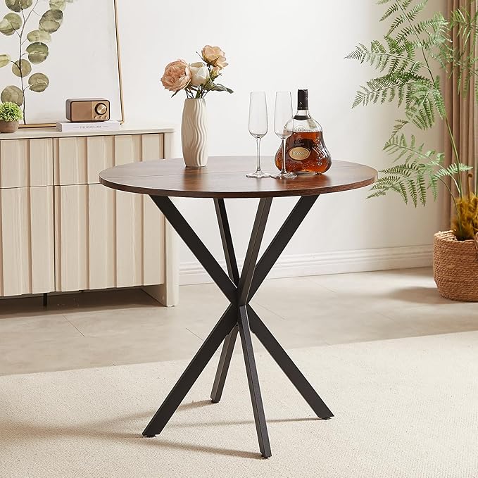 Unovivy 31.5" Small Round Dining Table - Image 4