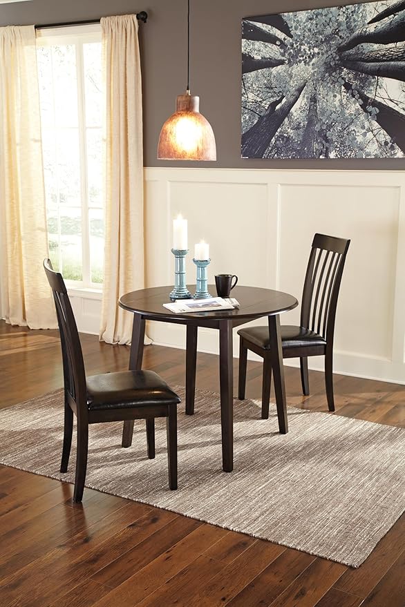 Signature Design by Ashley Hammis Rake Back Dining Room Chair, Dark Brown - Image 13