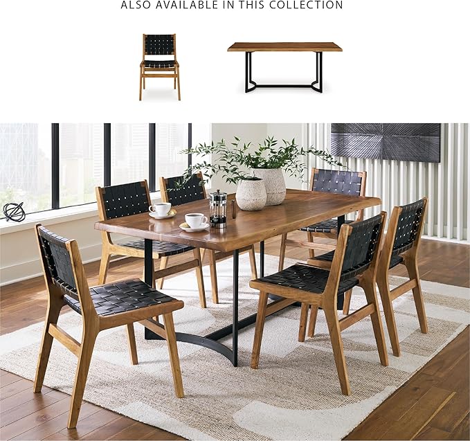 Signature Design by Ashley Fortmaine Contemporary Dining Table - Image 5
