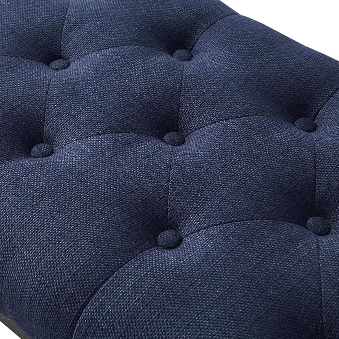 24KF Upholstered Tufted Long Bench Seats - Image 6