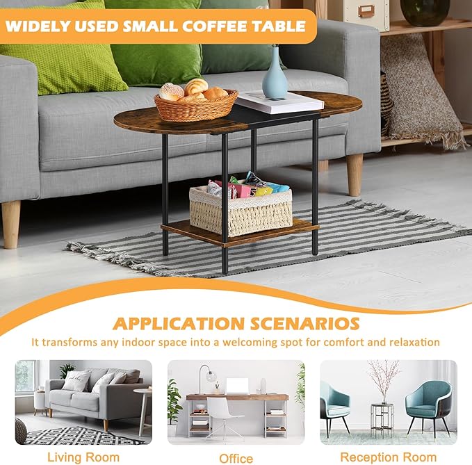 ETELI Small Round Coffee Tables - Image 6