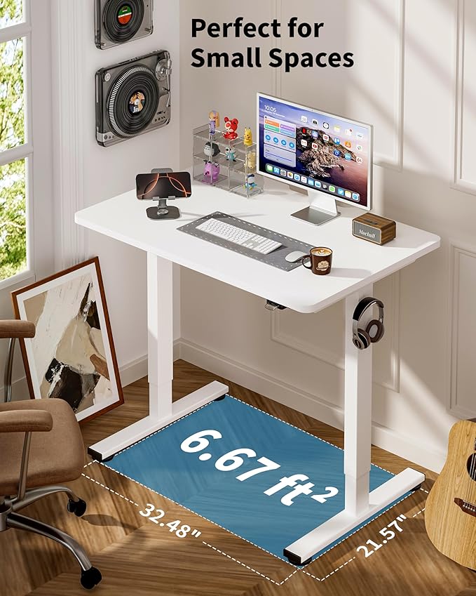 Okin Small Electric Standing Desk - Image 5