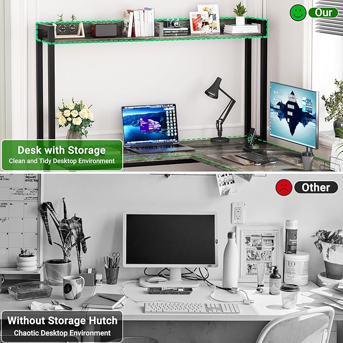 Unikito L Shaped Gaming Desk - Image 5
