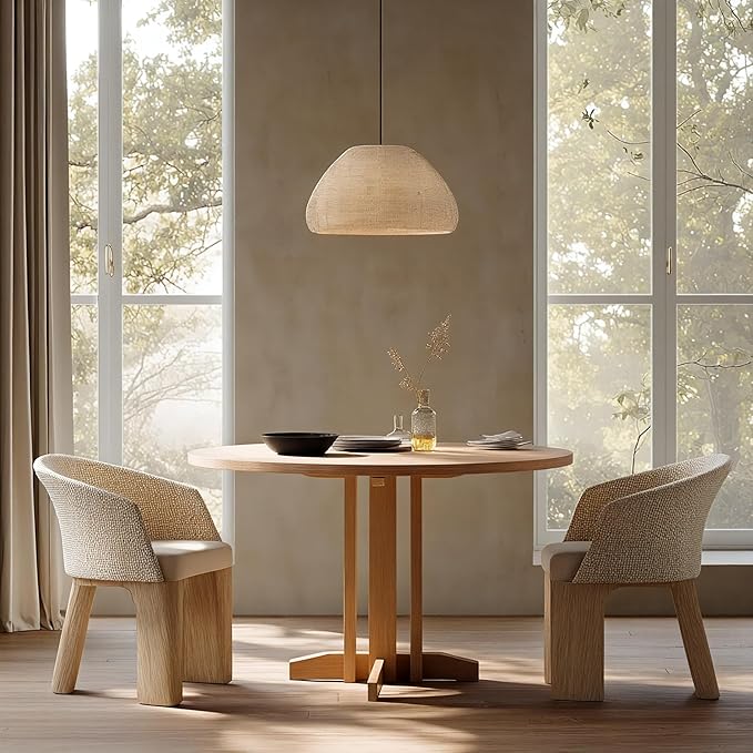 Acanva 47" Small Round Dining Table - Image 3