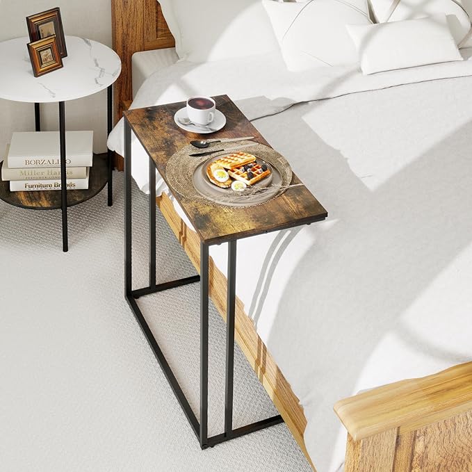 C-Shaped Side Table, Modern End Table - Image 2