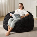 Hobestluk 3ft Bean Bag Chairs for Adults Large Beanbag Chair by YourHomeDeservesMore