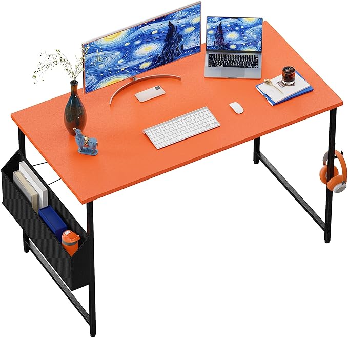 Pamray 47 Inch Computer Desk for Small Spaces by PAMRAY