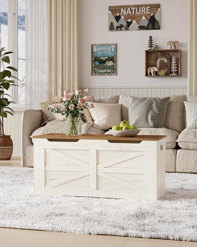 39.4" Storage Chest, Extra Large Storage Trunk - Image 4