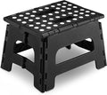 Handy Laundry - Folding Step Stool - Sturdy Enough Collapsible Stool to Support by Handy+Laundry