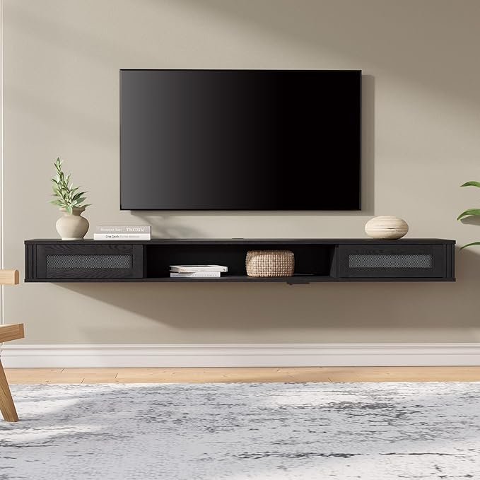 WAMPAT Floating TV Stand Shelf - Image 8
