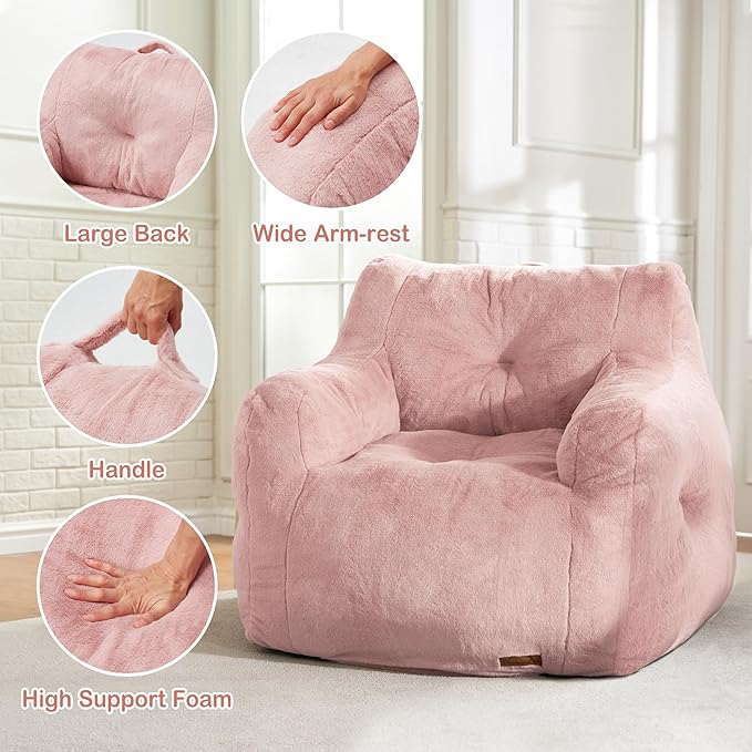 Hobestluk Bean Bag Chair for Adult Small Bean Bag Chairs - Image 6