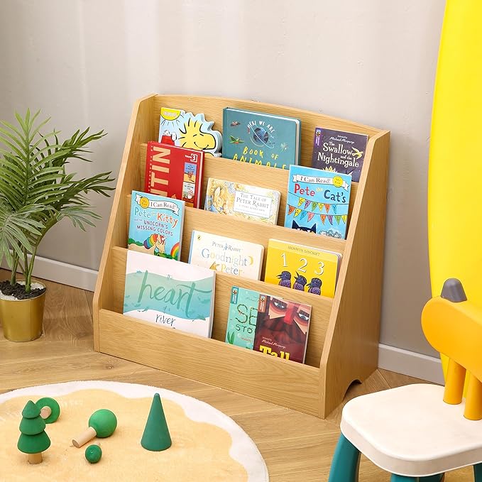 TOETOL 4-Tier Kids Bookshelf - Image 7