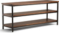 SIMPLIHOME Skyler SOLID MANGO WOOD 60 inch Wide Industrial TV Media Stand in by SimpliHome