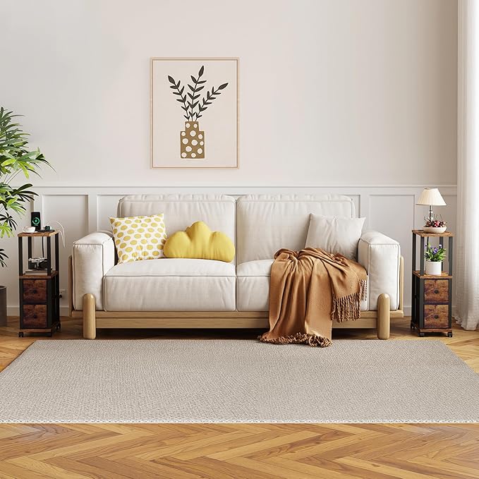 TUTOTAK Small Narrow End Tables, Side Tables - Image 6