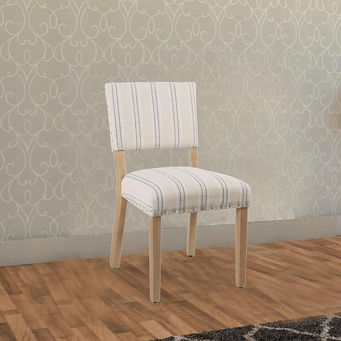 Homepop Home Decor | Upholstered Dining Chairs | Dining Chairs Set of 2 - Image 2