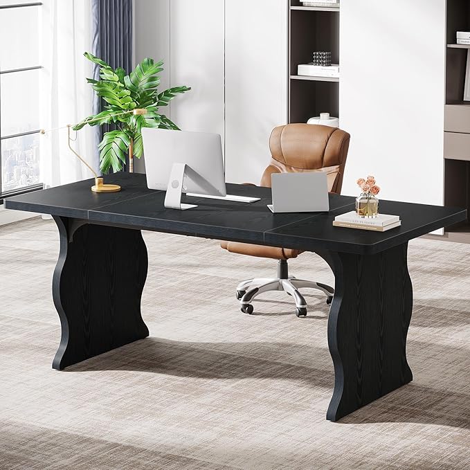 Tribesigns 63" Large Executive Desk by Tribesigns