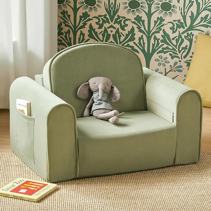Tiny Land 2-in-1 Foldable Kids Couch by TinyLand