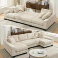 Symmetrical U Shaped Sectional Sofa Convertible Pull Out Sleeper Sofabed by Unknown