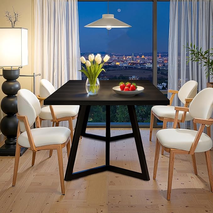 71" Dining Table for 6-8, Farmhouse Dinner Table - Image 6