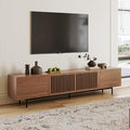 POVISON Full Assembled Mid-Century Modern TV Stand by POVISON