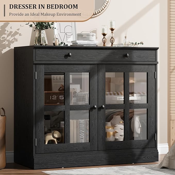 GarveeHome 35.4" Sideboard Buffet Cabinets - Image 4