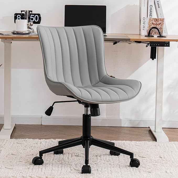 YOUNIKE Grey Home Office Desk Chair by YOUNIKE