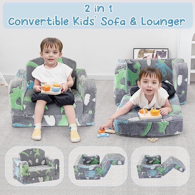 Comfy Toddler Chair and Couch for Kids - Image 3
