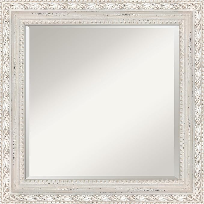 Amanti Art White Bathroom Mirror by AmantiArt