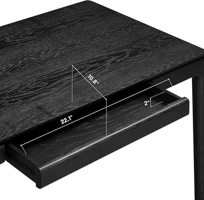 NTC Mingle Modern Wooden Rectangle Desk Table - Image 7