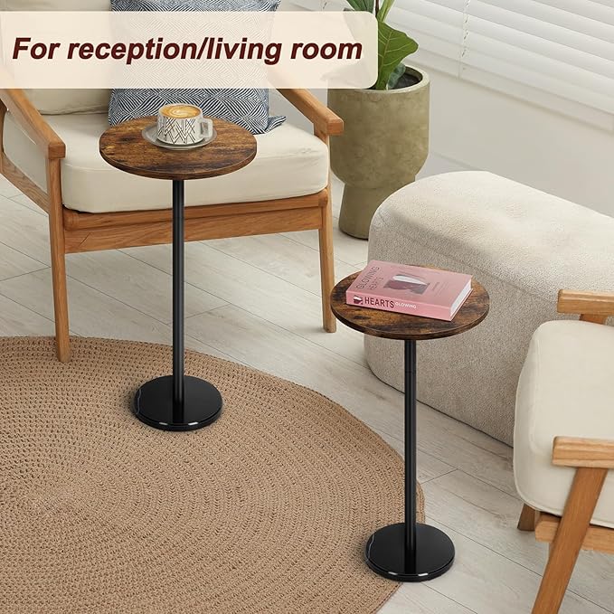 smusei Set of 2 Small Side Table - Image 4