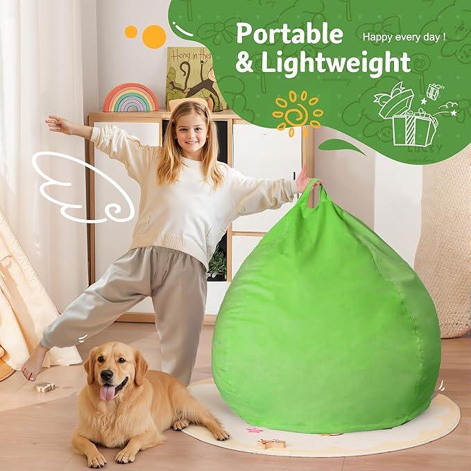 Homguava 2FT Bean Bag Chair: 2' Bean Bags - Image 4