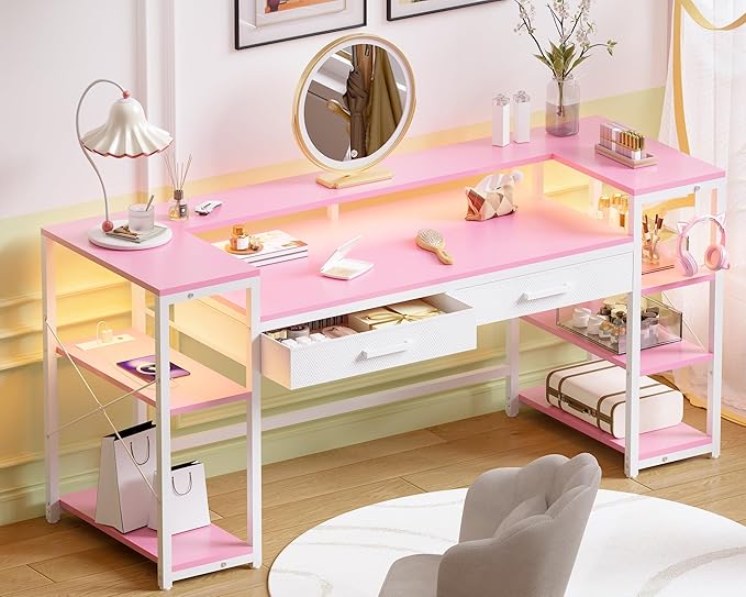 Pamray 58 Inch Computer Desk by PAMRAY