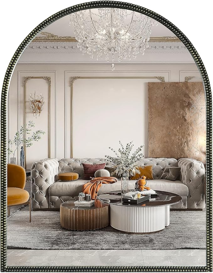 WallBeyond Black Vintage Mirror by WallBeyond