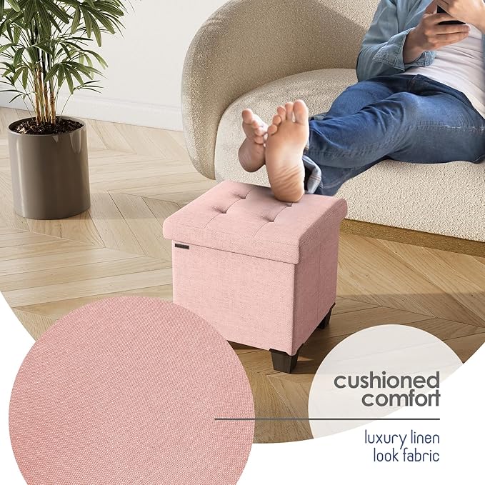 STORAGEBUD Storage Ottoman Cube - Image 8
