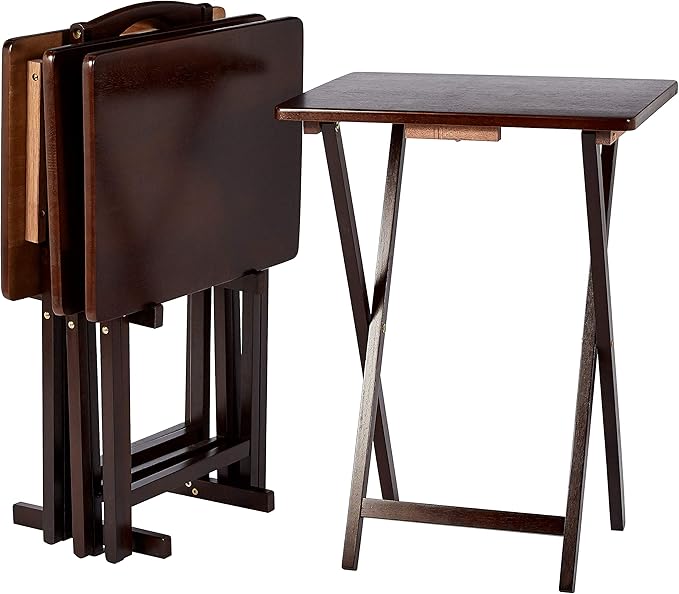 Amazon Basics Classic Foldable TV Dinner Tray Table by AmazonBasics