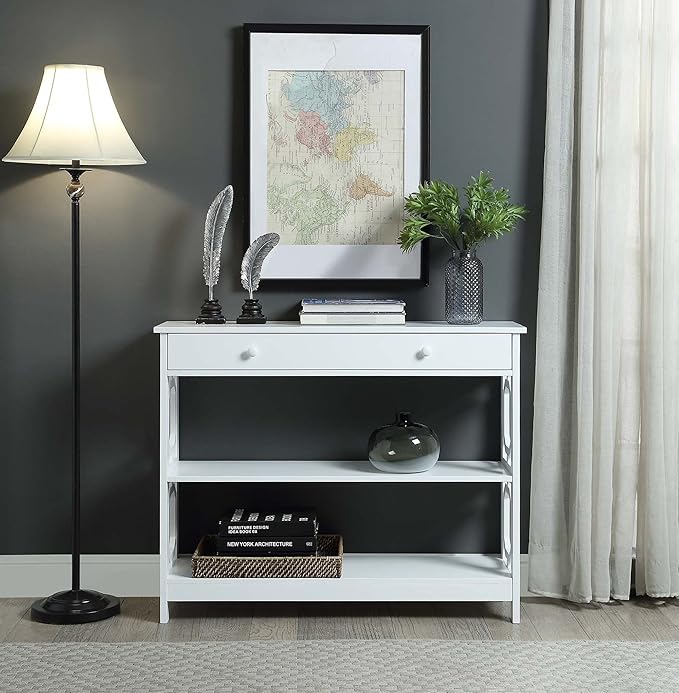 Convenience Concepts Omega 1 Drawer Console Table - Image 2