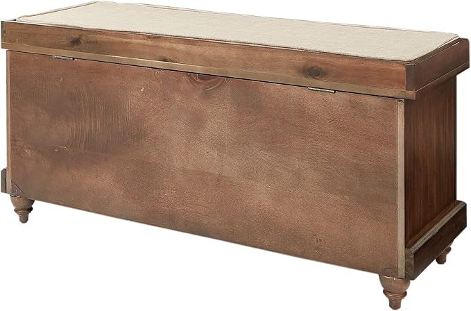 OSP Home Furnishings Dover Coastal Lift-Top Storage Bench - Image 12