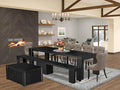 X07SI-BC6-48 - 10-Pc Dining Room Set a Rectangular Kitchen Table by LuxebyEastWestFurniture