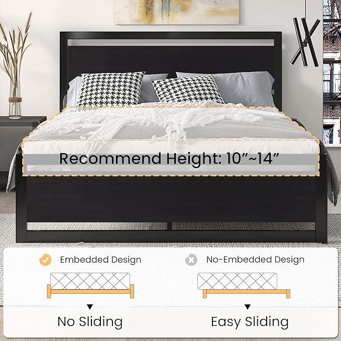 SHA CERLIN Queen Size Bed Frame - Image 7