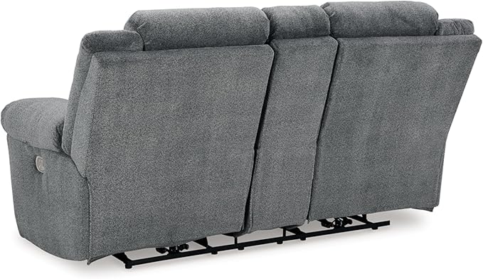 Signature Design by Ashley Tip-Off Modern Wall Hugger Power Reclining Loveseat - Image 9
