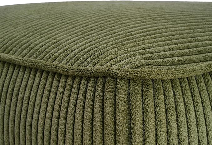 Christopher Knight Home Kyle Corduroy Woven Upholstery Square Ottoman, Living - Image 6