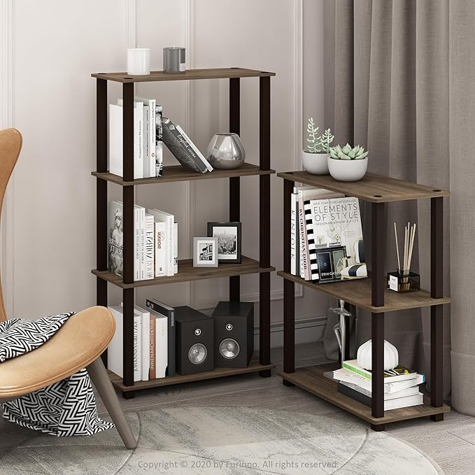 Furinno Turn-S-Tube 3-Tier Compact Multipurpose Shelf - Image 2