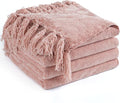Chenille Throw Blanket for Couch 60"X 80" Twin, Soft Cozy Throws by LONGCREATE