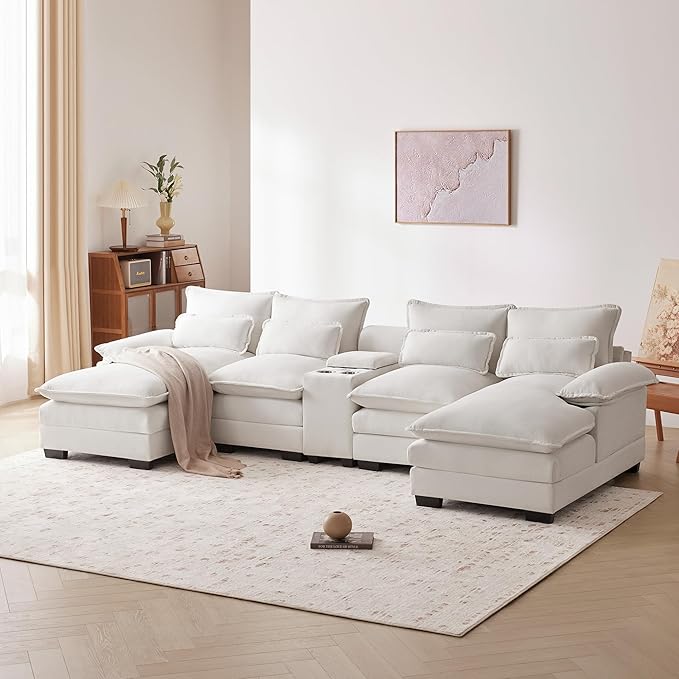 Merax U-Shaped Sectional Sofa by Merax